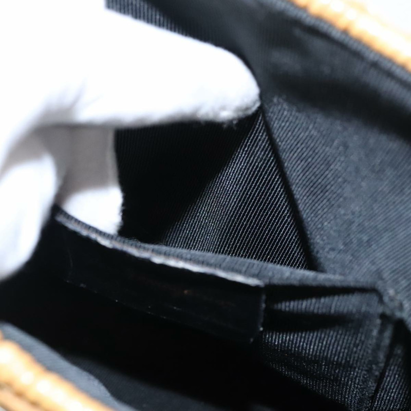 【日本直送】Salvatore Ferragamo Gancini 手提包，藤編米色金色，正品，貨號 98528M-18