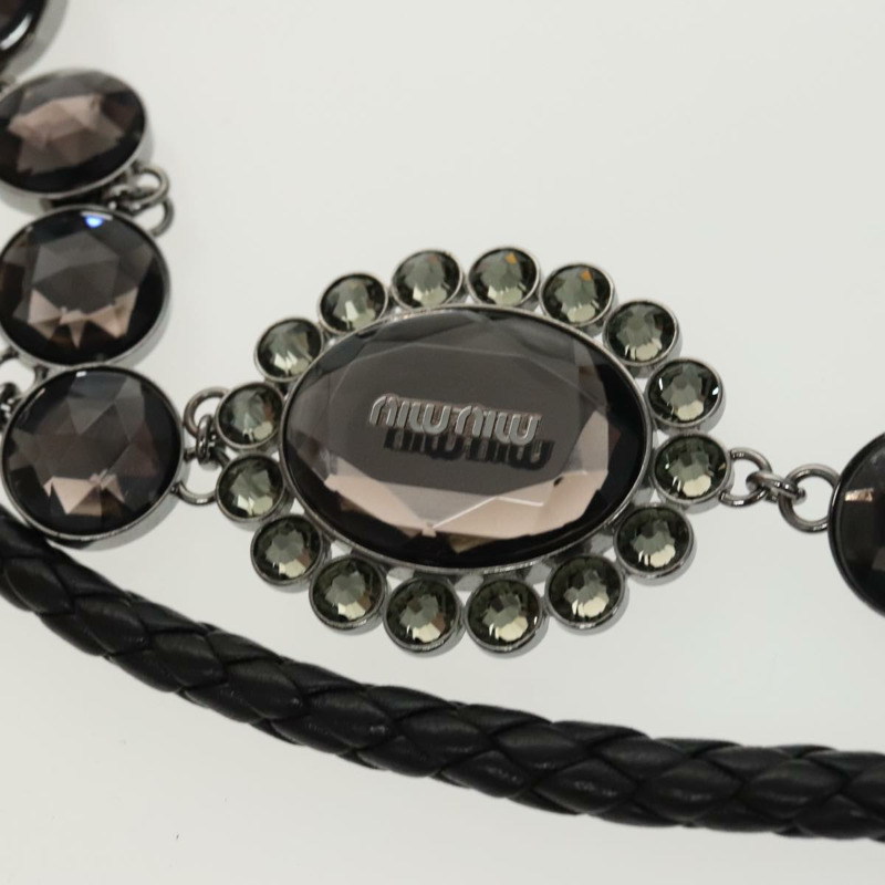 【日本直送】Miu Miu Matelasse Bijoux 黑色皮革單肩包 正品 am7147SAV-7