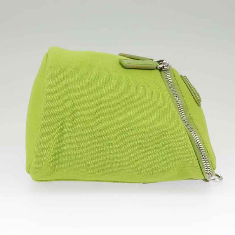 【日本直送】PRADA 單肩帆布包 銀綠色 正品 102538SAV-3