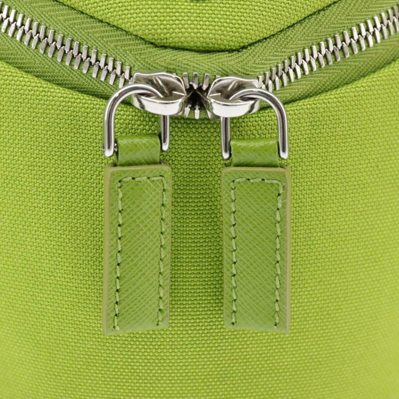 【日本直送】PRADA 單肩帆布包 銀綠色 正品 102538SAV-7