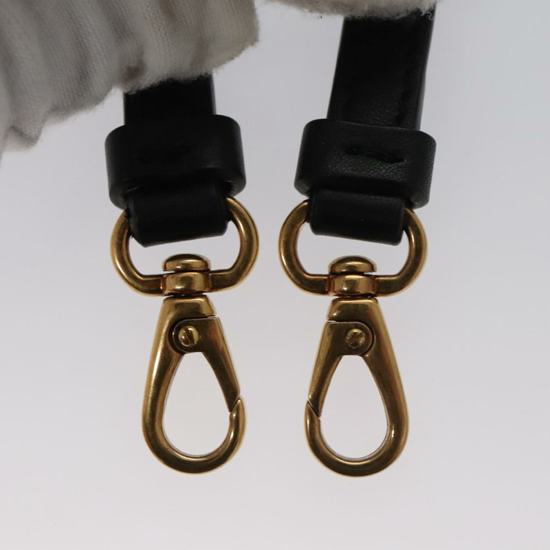 【日本直送】Salvatore Ferragamo Gancini 帆布皮革兩用包 白色 黑色 正品 104438V-28