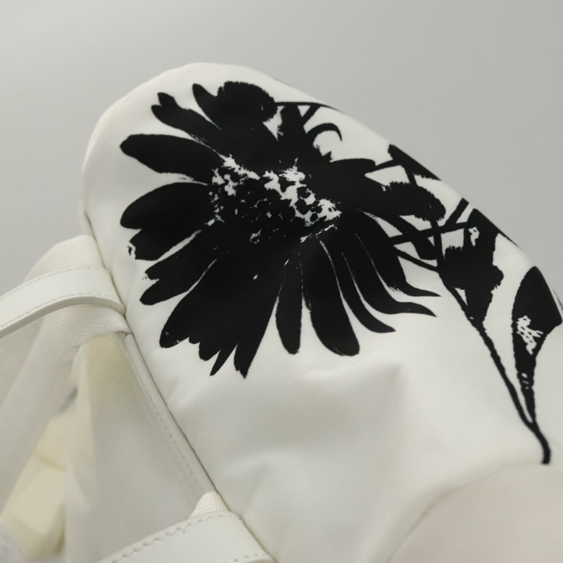 【日本直送】PRADA 雙肩包 尼龍 白色 銀色 正品 105813SAV-5