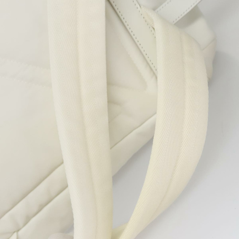 【日本直送】PRADA 雙肩包 尼龍 白色 銀色 正品 105813SAV-7