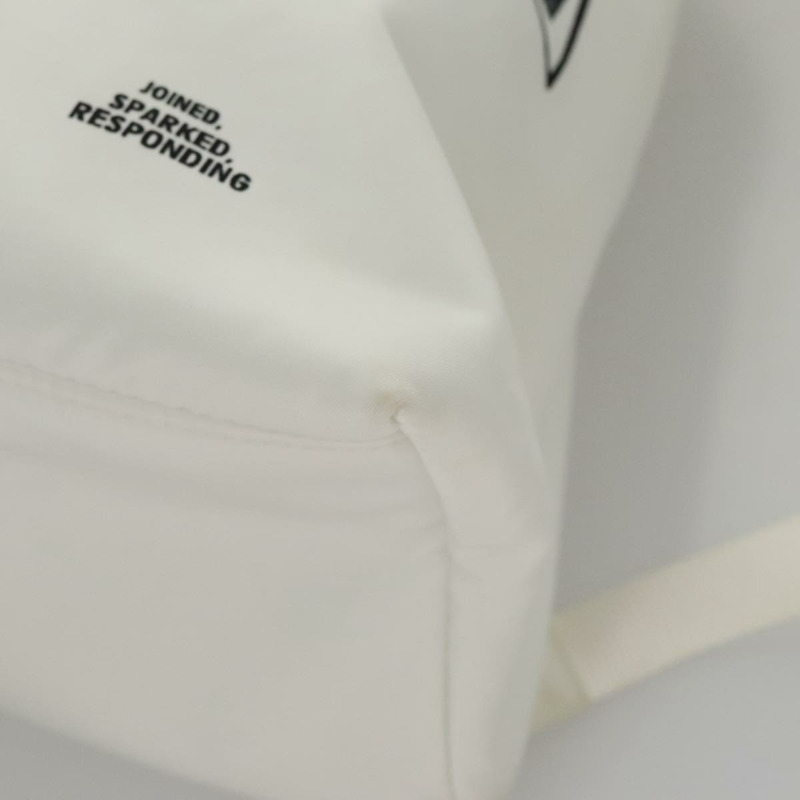 【日本直送】PRADA 雙肩包 尼龍 白色 銀色 正品 105813SAV-17