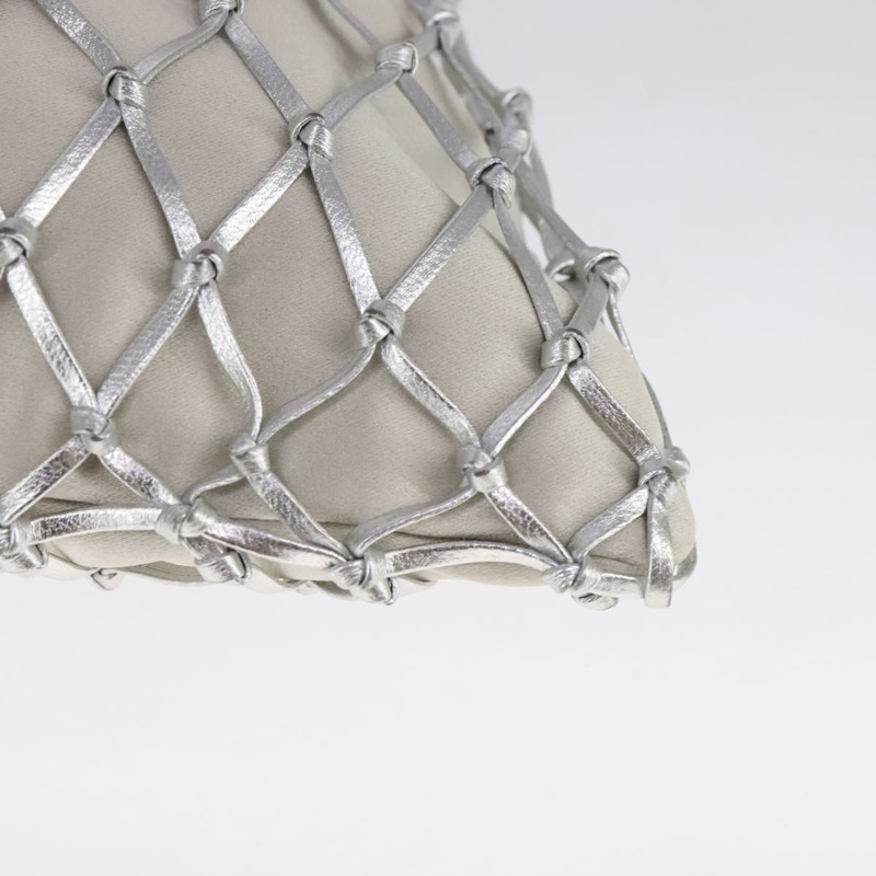 【日本直送】PRADA 鏈條單肩包 緞面銀色 正品 108034SAV-16