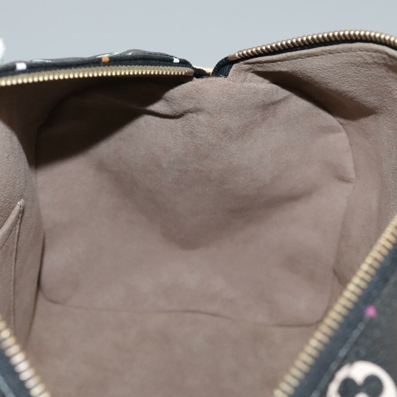 【日本直送】路易威登 Monogram Multicolor Speedy 30 手提包 黑色 M92642 正品 107987SAM-21