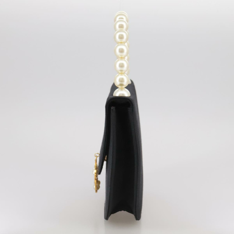 【日本直送】CELINE 緞面雙肩手提包 黑色 正品 107980SM-2