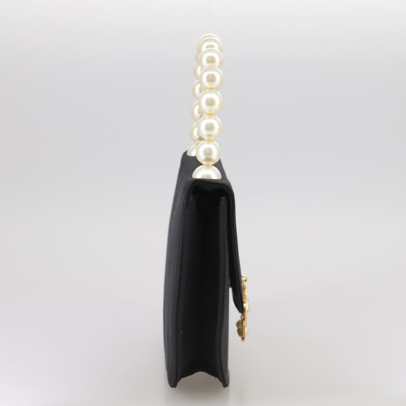 【日本直送】CELINE 緞面雙肩手提包 黑色 正品 107980SM-3