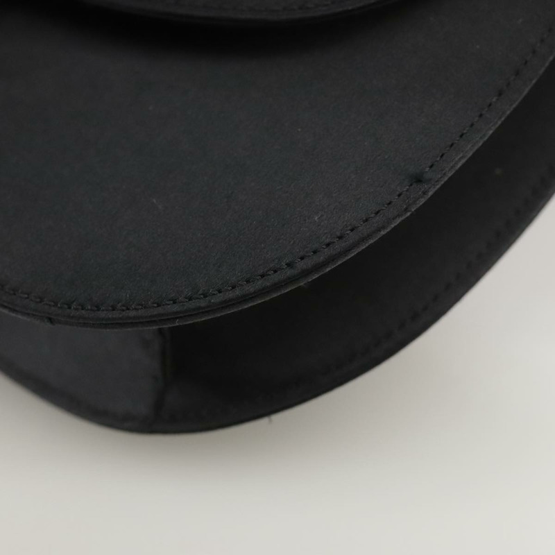 【日本直送】CELINE 緞面雙肩手提包 黑色 正品 107980SM-8