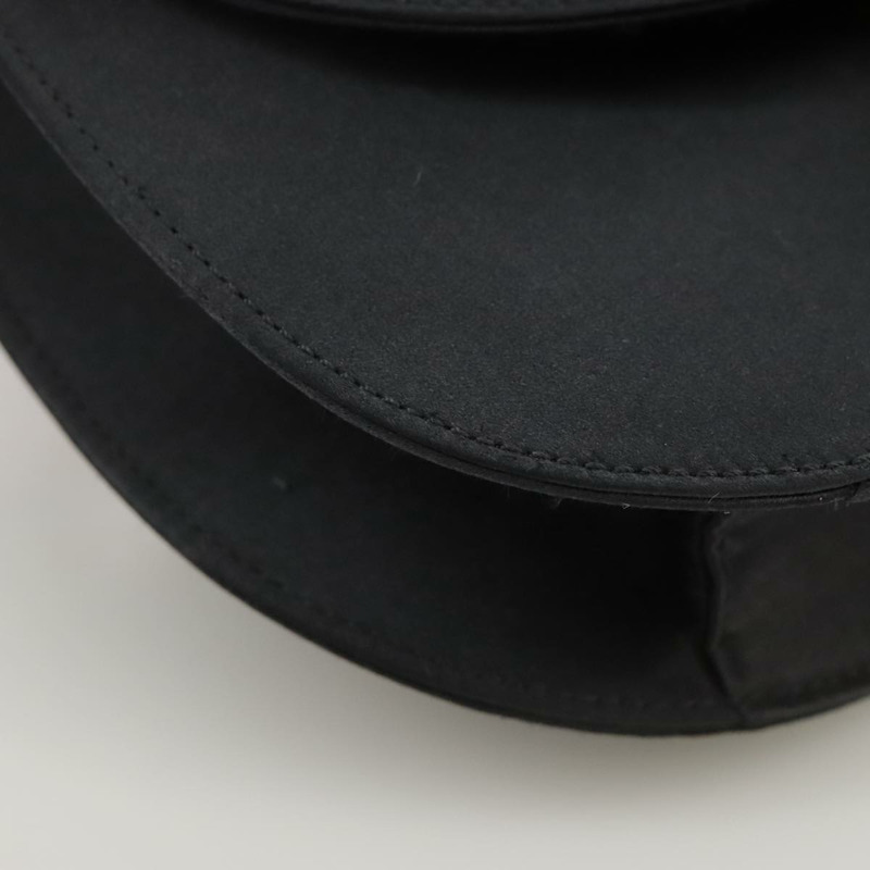 【日本直送】CELINE 緞面雙肩手提包 黑色 正品 107980SM-14