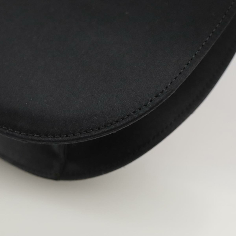 【日本直送】CELINE 緞面雙肩手提包 黑色 正品 107980SM-16