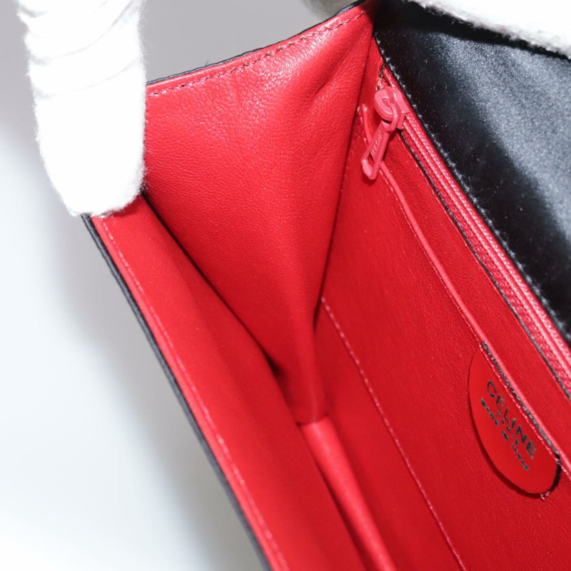 【日本直送】CELINE 緞面雙肩手提包 黑色 正品 107980SM-20
