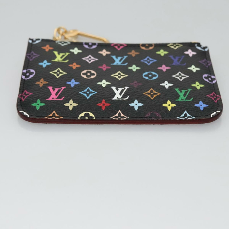 【日本直送】路易威登 Multicolor Pochette Cles NM 零錢包 黑色 M93735 正品 110059SAM-5