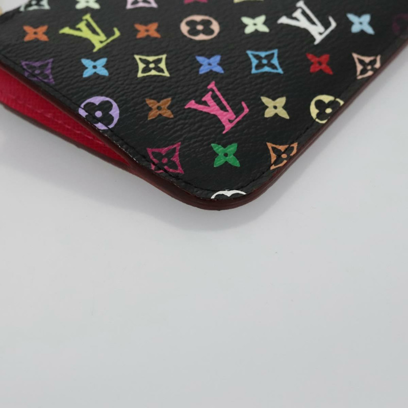 【日本直送】路易威登 Multicolor Pochette Cles NM 零錢包 黑色 M93735 正品 110059SAM-6