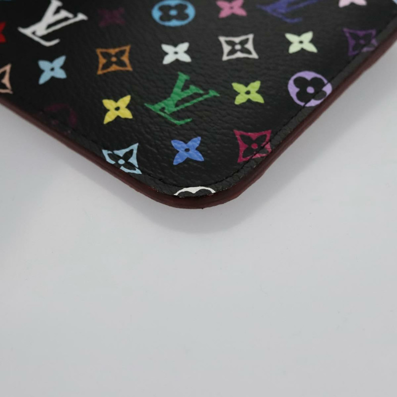 【日本直送】路易威登 Multicolor Pochette Cles NM 零錢包 黑色 M93735 正品 110059SAM-13