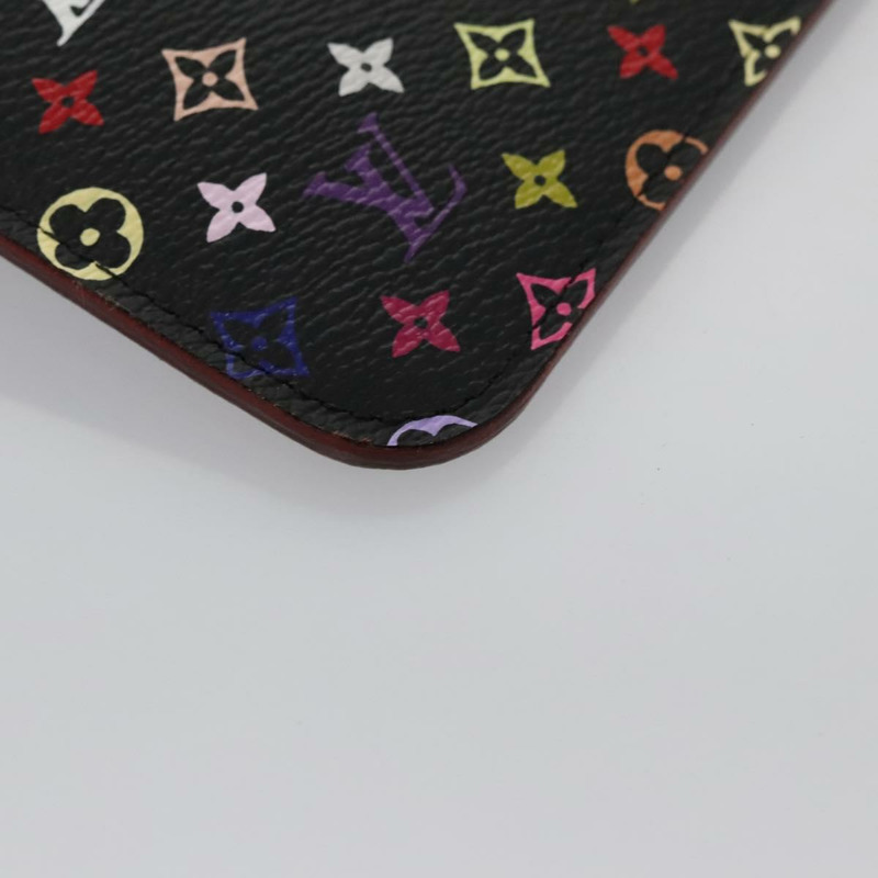 【日本直送】路易威登 Multicolor Pochette Cles NM 零錢包 黑色 M93735 正品 110059SAM-14