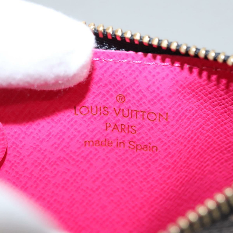 【日本直送】路易威登 Multicolor Pochette Cles NM 零錢包 黑色 M93735 正品 110059SAM-16