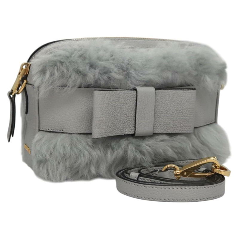 【日本直送】Miu Miu 灰色單肩包 正品 115374SAM-0