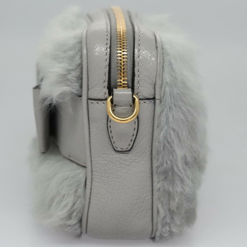 【日本直送】Miu Miu 灰色單肩包 正品 115374SAM-2