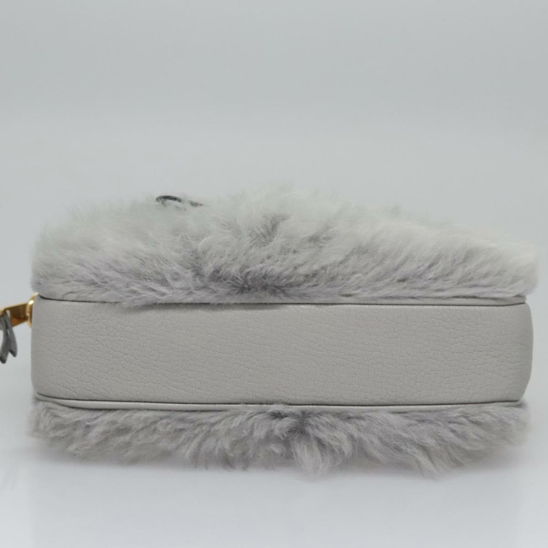 【日本直送】Miu Miu 灰色單肩包 正品 115374SAM-5