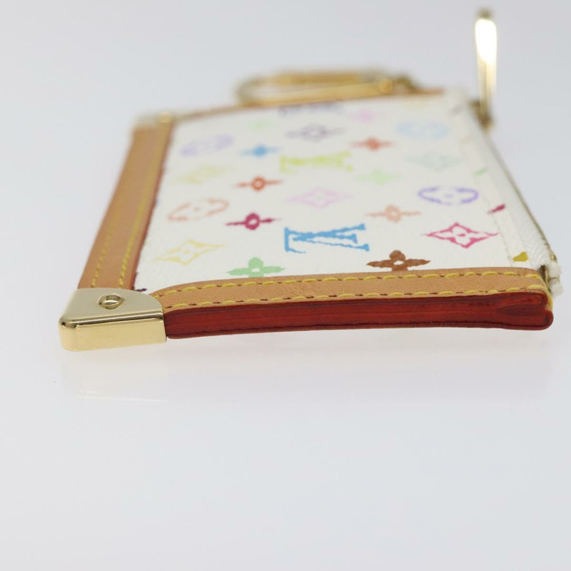 【日本直送】路易威登 Monogram Multicolor Pochette Cles 手拿包 白色 M92655 正品 116241SAM-2