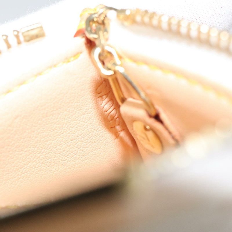 【日本直送】路易威登 Monogram Multicolor Pochette Cles 手拿包 白色 M92655 正品 116241SAM-10