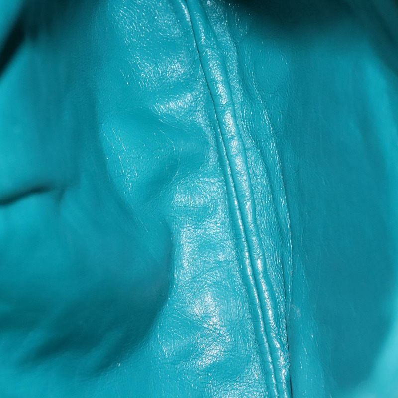 【日本直送】香奈兒單肩背包，皮革材質，土耳其藍，CC標誌，正品 BD1096SAM-8