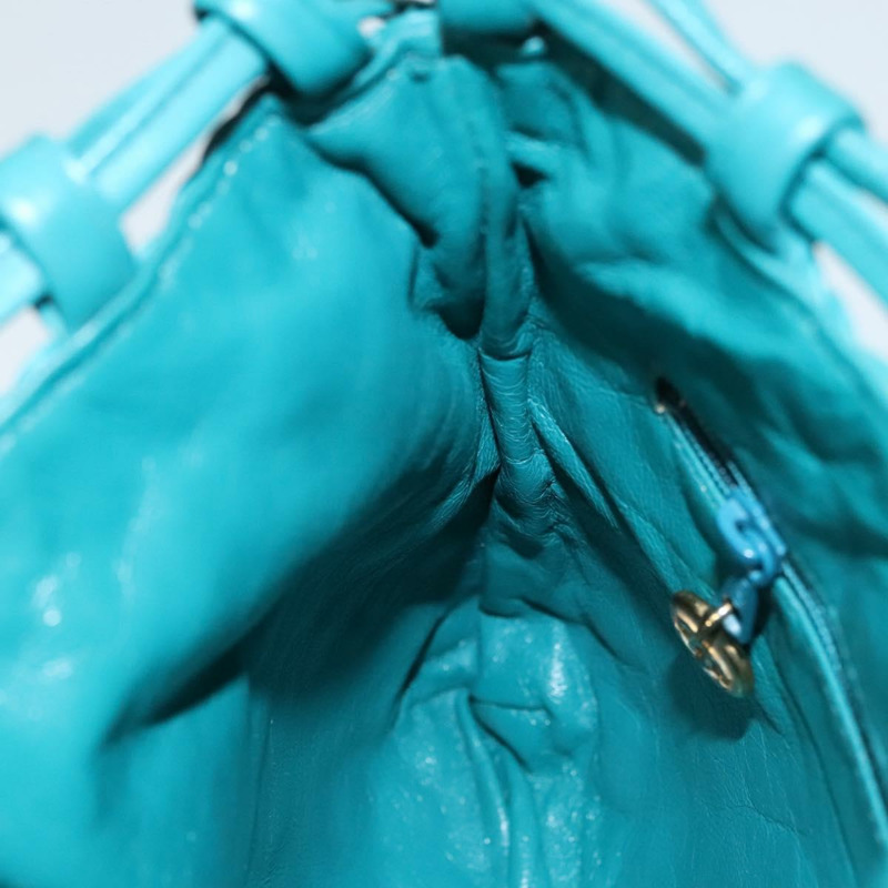 【日本直送】香奈兒單肩背包，皮革材質，土耳其藍，CC標誌，正品 BD1096SAM-19