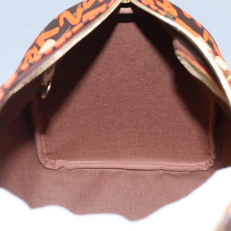 【日本直送】路易威登 Monogram Graffiti Speedy 30 手提包 橙色 M93705 正品 BD1094SM-18