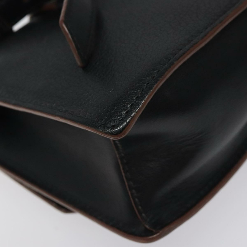 【日本直送】Miu Miu 黑色金色皮革肩背包 正品 MX101V-17