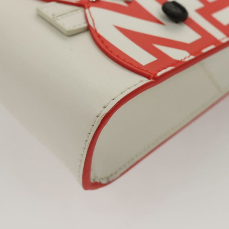 【日本直送】FENDI 與 Mark Jacobs 聯名款 Bunny 皮革手袋，白色、紅色、銀色，正品 BD1711M-14