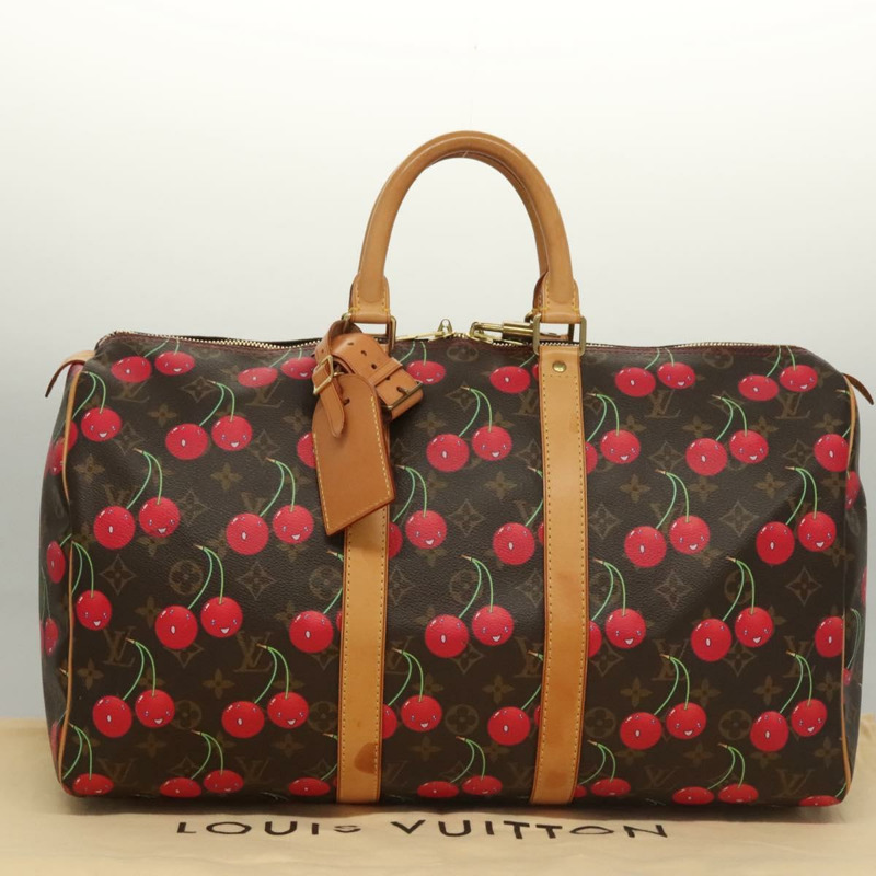 【日本直送】路易威登 Monogram Cherry Keepall 45 波士頓包 M95011 LV Auth BD1558SAM-11