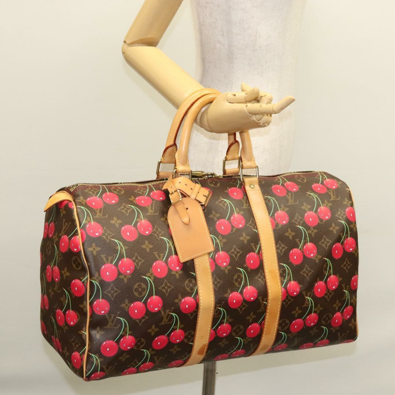 【日本直送】路易威登 Monogram Cherry Keepall 45 波士頓包 M95011 LV Auth BD1558SAM-22