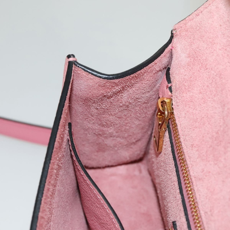 【日本直送】Miu Miu 粉紅金色皮革肩背包，正品 BD1584SAM-22