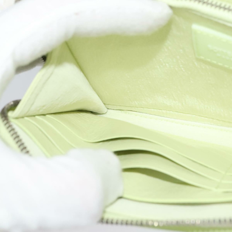 【日本直送】BOTTEGA VENETA INTRECCIATO 皮夾皮革青檸綠正品 117269M-20