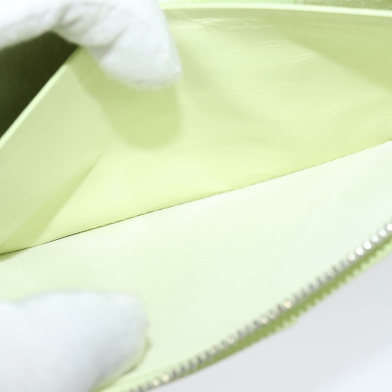 【日本直送】BOTTEGA VENETA INTRECCIATO 皮夾皮革青檸綠正品 117269M-22