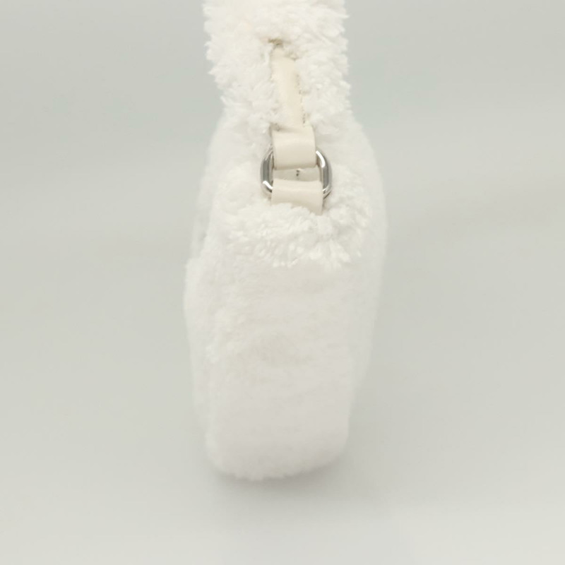 【日本直送】PRADA 肩背包 Pile 白色銀色 Auth MX183SAM-2