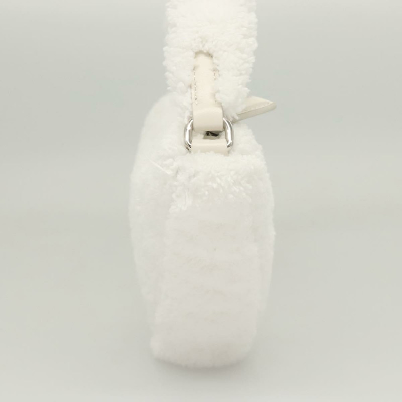 【日本直送】PRADA 肩背包 Pile 白色銀色 Auth MX183SAM-3