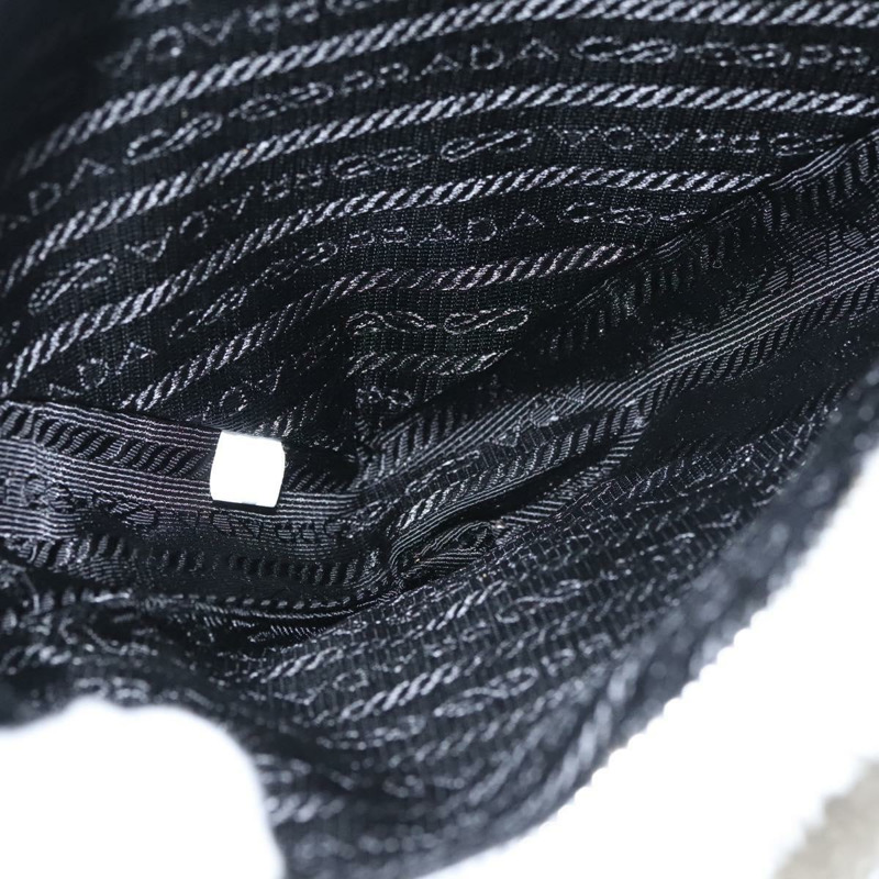 【日本直送】PRADA 肩背包 Pile 白色銀色 Auth MX183SAM-9