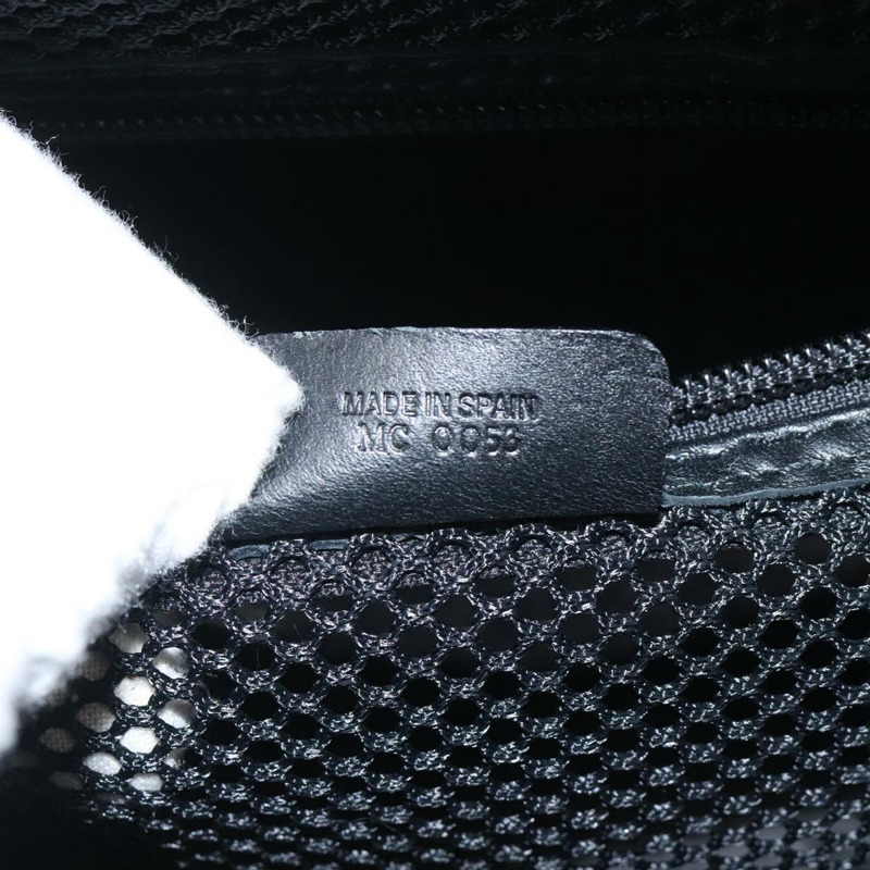 【日本直送】Christian Dior Trotter帆布手提包 黑色銀色 正品 117320M-10