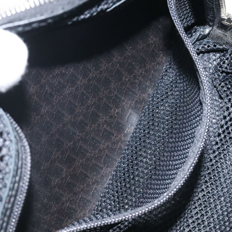 【日本直送】Christian Dior Trotter帆布手提包 黑色銀色 正品 117320M-20