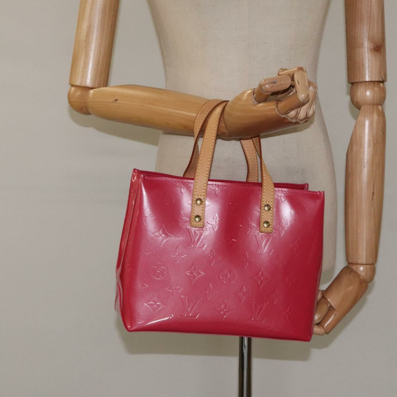 【日本直送】路易威登 Monogram Vernis Reade PM 手提包 Fran Boise M9132F 正品 116414V-21