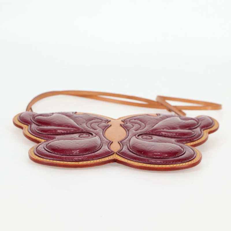 【日本直送】路易威登 Vernis Pochette Papillon 單肩包 紫色 M92270 正品 116413SAM-4