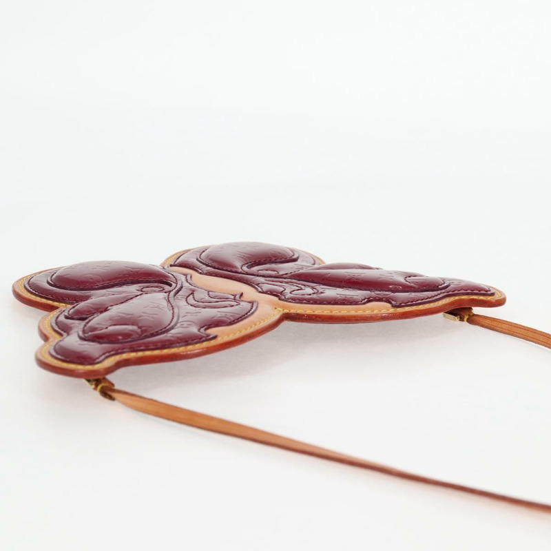 【日本直送】路易威登 Vernis Pochette Papillon 單肩包 紫色 M92270 正品 116413SAM-5