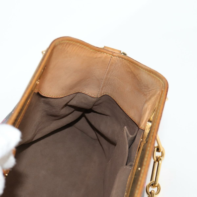 【日本直送】路易威登 Monogram Multicolor Judy GM 手提包 2way 黑色 M40254 LV Auth 116346M-20