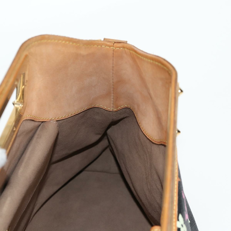 【日本直送】路易威登 Monogram Multicolor Judy GM 手提包 2way 黑色 M40254 LV Auth 116346M-21