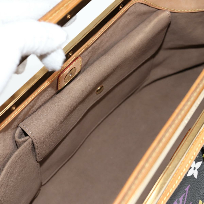 【日本直送】路易威登 Monogram Multicolor Judy GM 手提包 2way 黑色 M40254 LV Auth 116346M-22