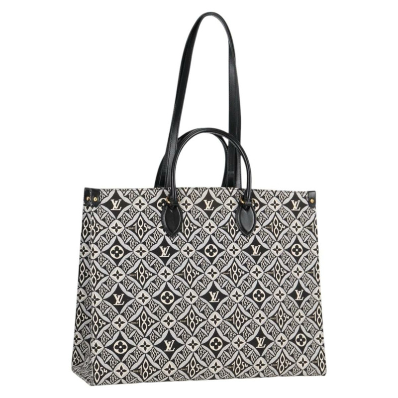 【日本直送】路易威登 Monogram Jaguar On The Go GM 手提包 黑色 M57207 正品 BA1538SAM-0