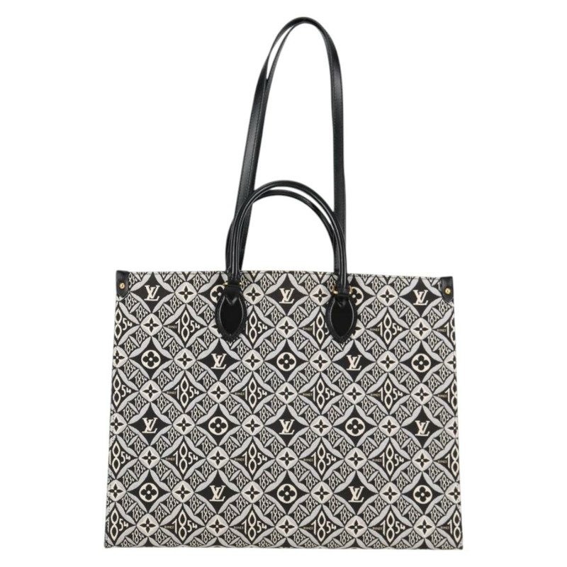 【日本直送】路易威登 Monogram Jaguar On The Go GM 手提包 黑色 M57207 正品 BA1538SAM-1