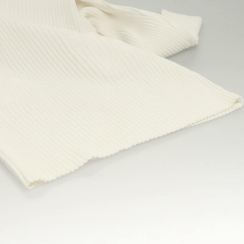 【日本直送】香奈兒 (CHANEL) 白色針織衫，CC 標誌，貨號 BA1351M-9